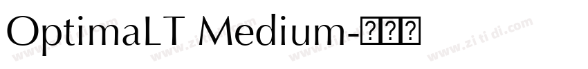 OptimaLT Medium字体转换